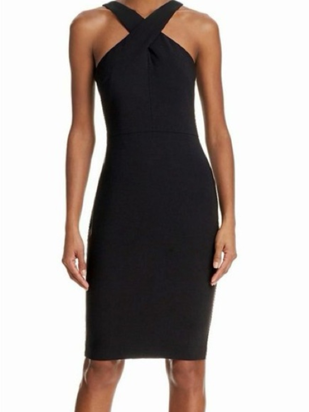 LIKELY Black Halter Dress